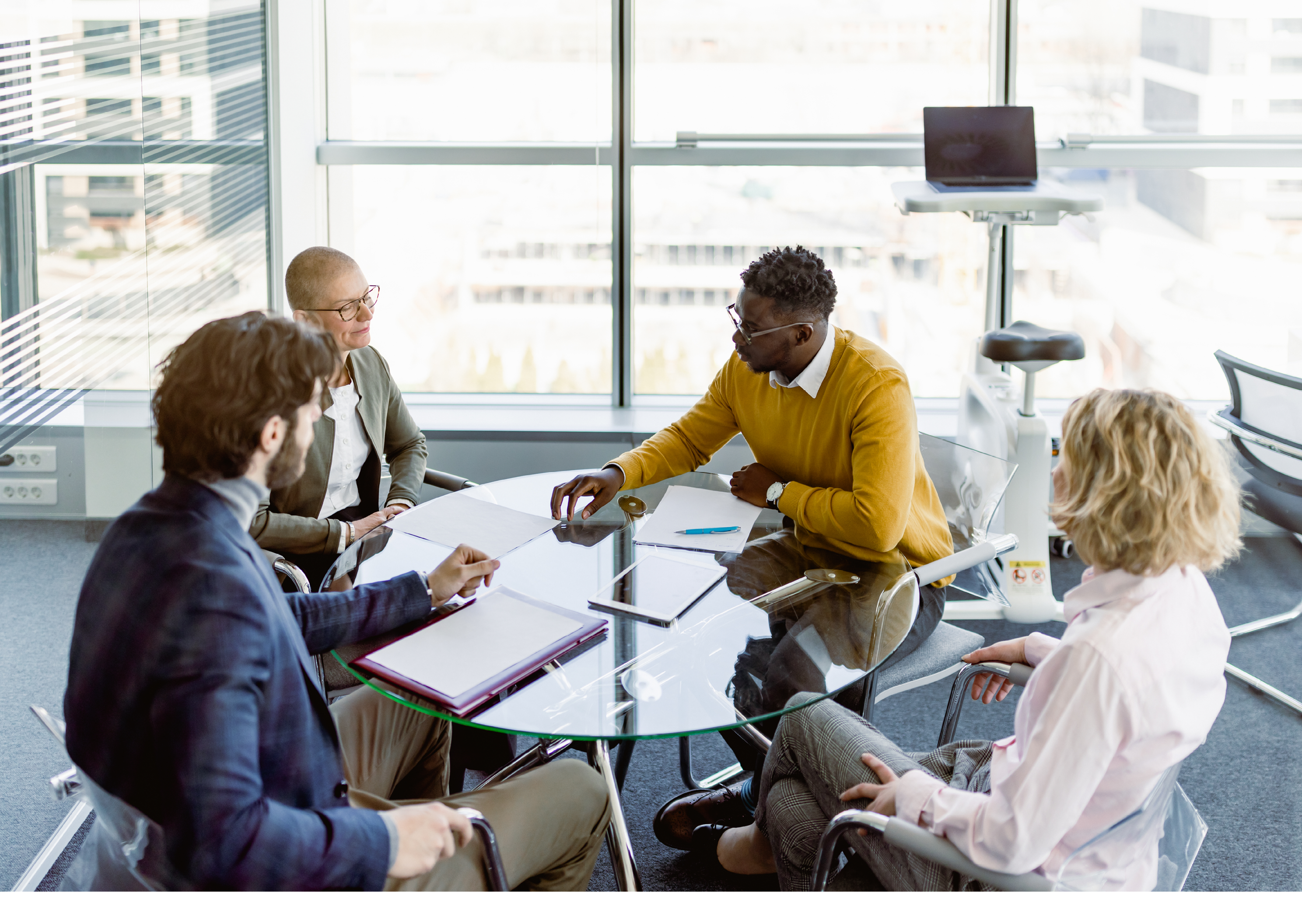 Making decisions with CEO and investors about future plans