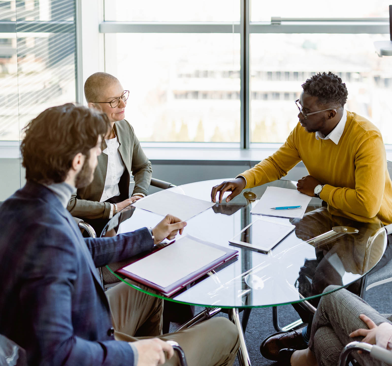 Making decisions with CEO and investors about future plans