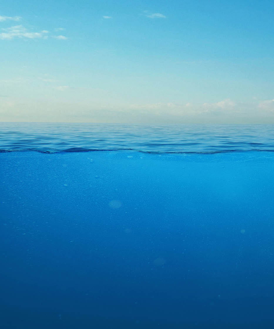 Iceberg With Above And Underwater View Taken In Greenland. Iceberg - Hidden Danger And Global Warming Concept. Iceberg illusion creative idea