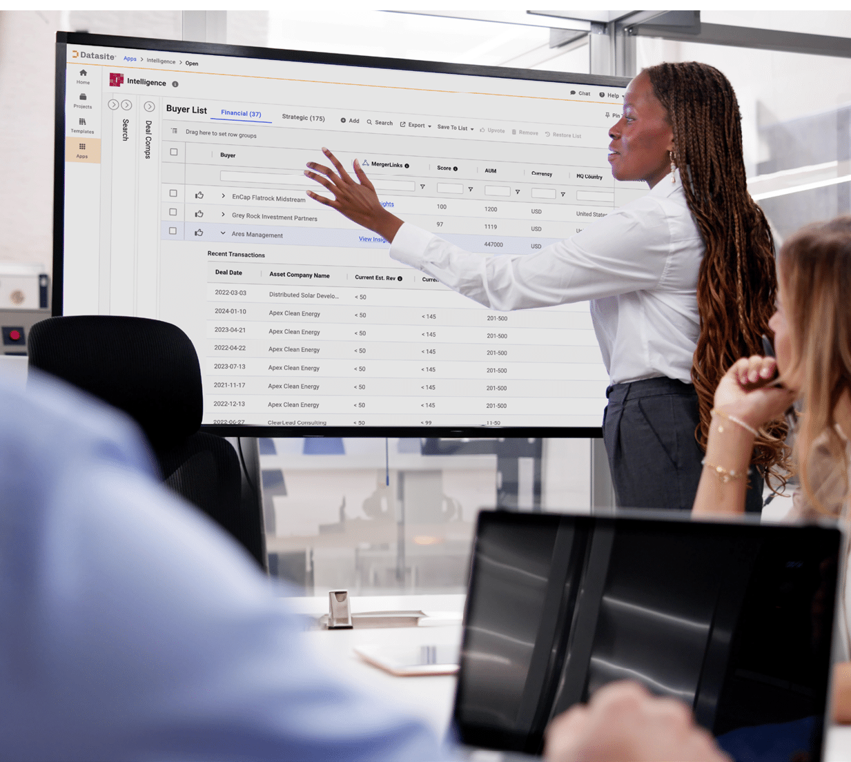KPI Dashboard Graph Presentation In Classroom. Factory Training