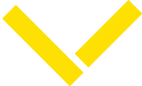 A yellow triangle on a white background. AI generated content