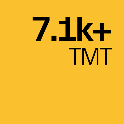 7.1k+ TMT