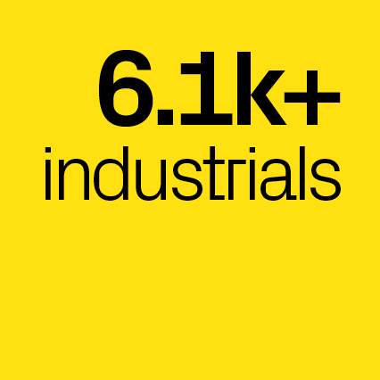 6.1k+ industrials