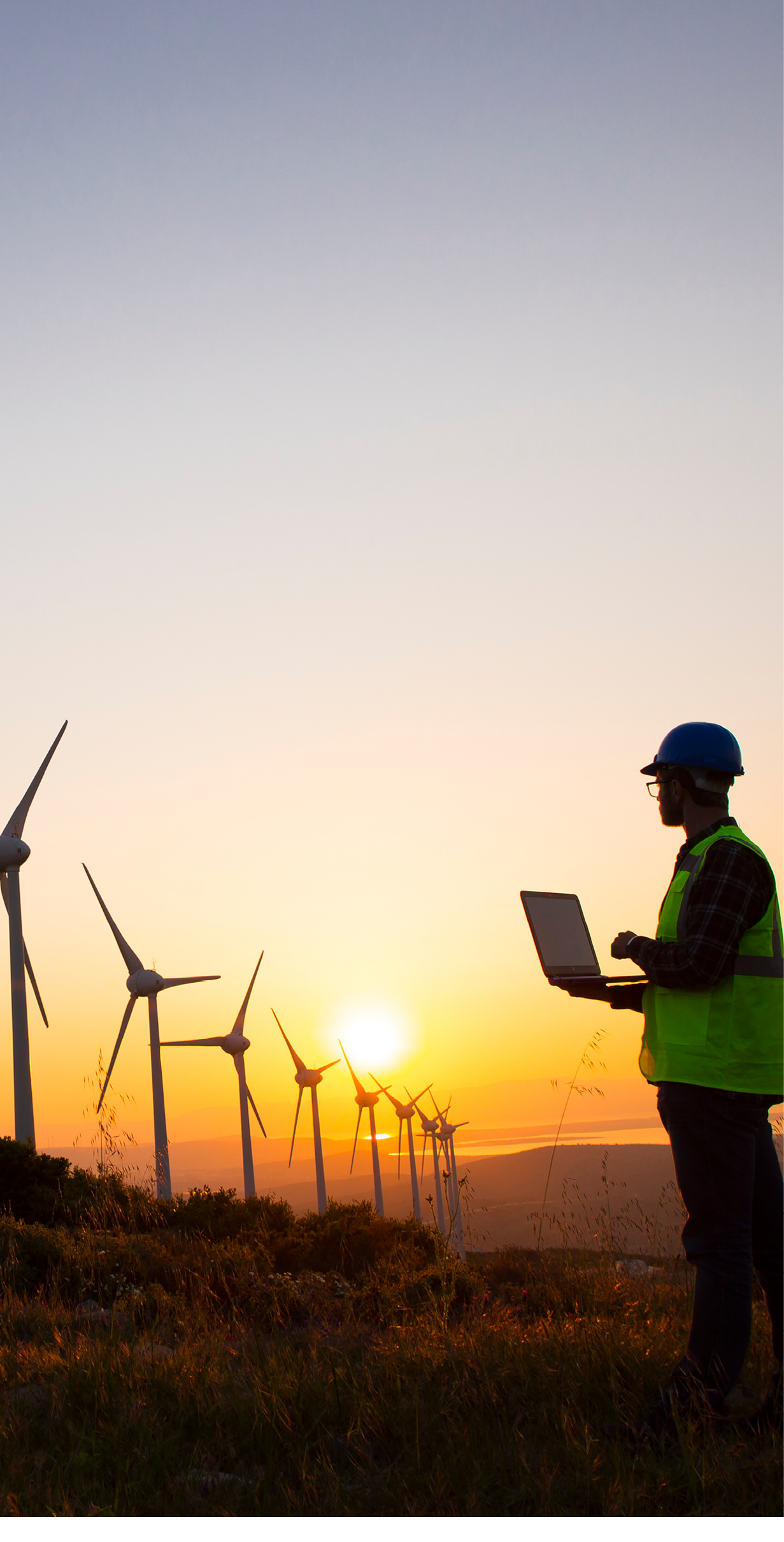engineers of wind turbine.