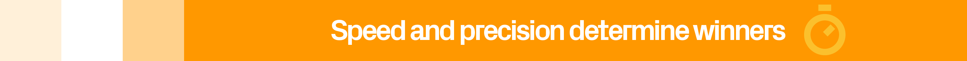 speed and preceision